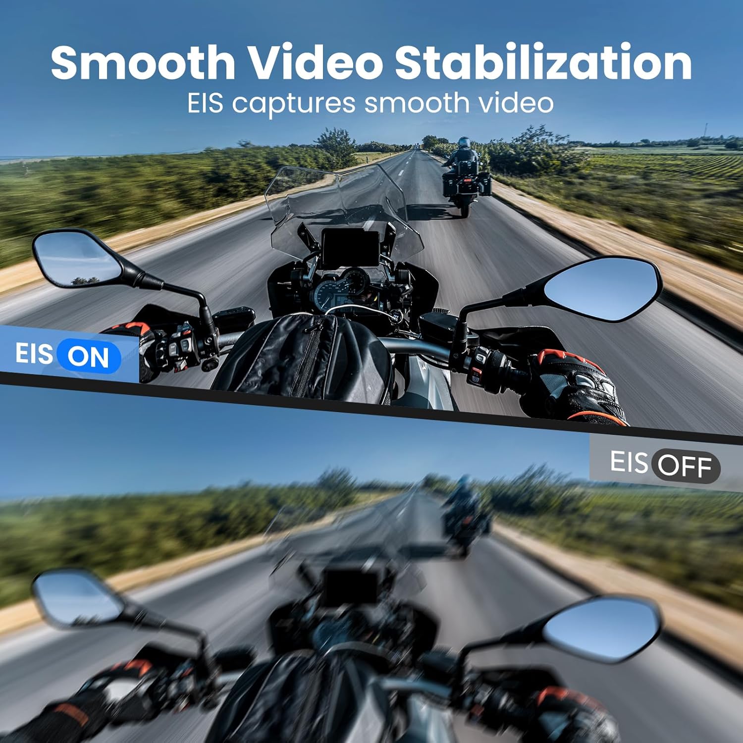 Upgrade 4K60FPS WiFi Action Camera 64MP Waterproof Camera with Touch Rear Screen, 8X Zoom Underwater Camera Snorkeling 65FT No Need a Waterproof Case with 64GB Card, Ideal for Travel Sports Vlog - Image 7